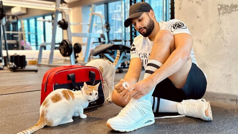 21 17 784x441 – Siddhant Chaturvedi Works Out in Health heart With Cats! Gehraiyaan Actor Shares Lovable Pics From Well being Sesh – World Tech Power