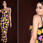 unnamed 2023 07 11T161446.377 784x441 – Janhvi Kapoor Stuns in Floral Bodycon Costume, Bawaal Actress Is All Issues Glitter and Glamour! (View Pics) – World Tech Power