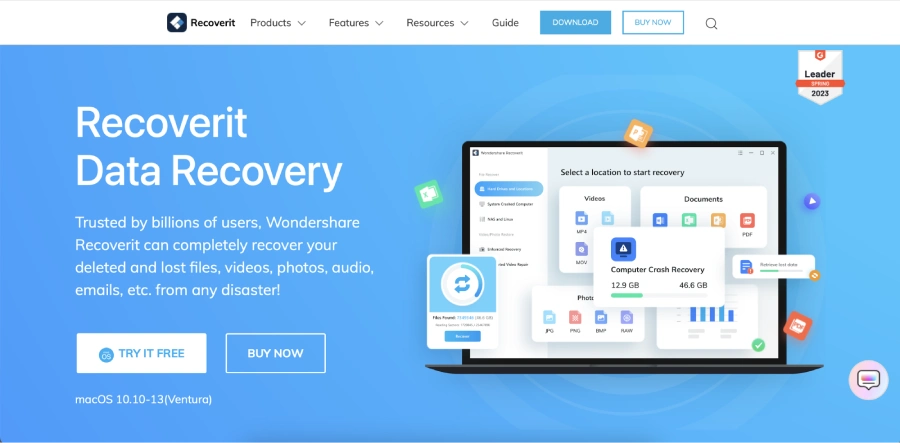 recoverit step 1.webp – How To Recuperate Recordsdata From the Recycle Bin With Wondershare Recoverit – World Tech Power
