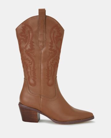 1697621117 314 HOWDY TAN 4 .jpg 1 – Dresses that Women Can Wear with Heeled Cowboy Boots – World Tech Power